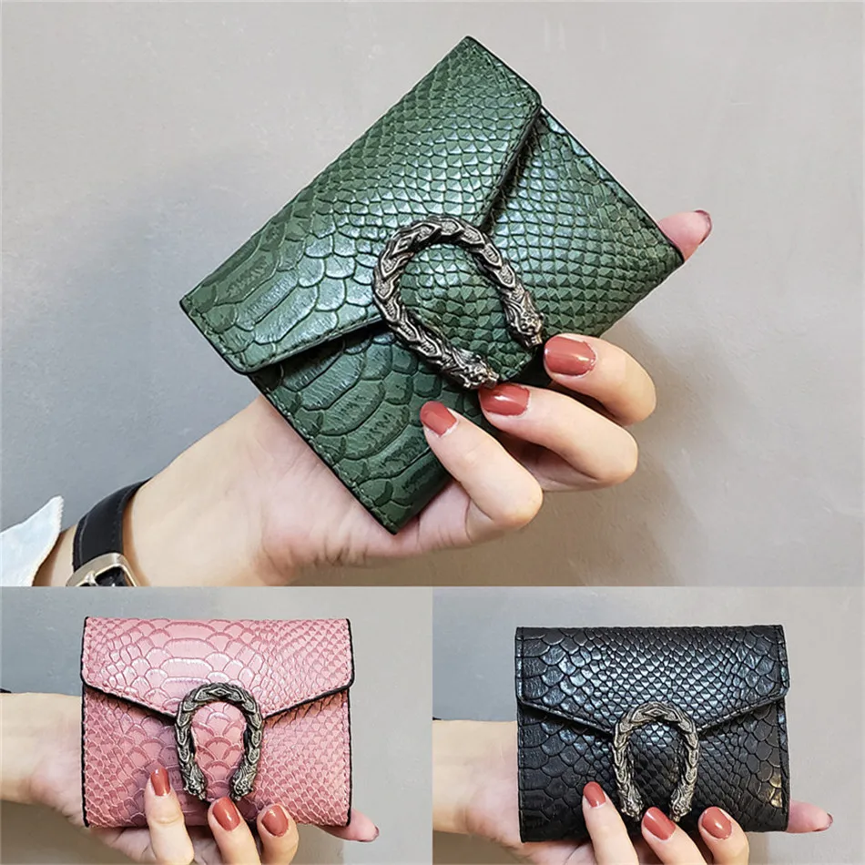 

Vintage Women Wallets PU Leather Short Women Purses Hasp Coin Pocket Card Holder Purse High Quality Design Ladies Clutch