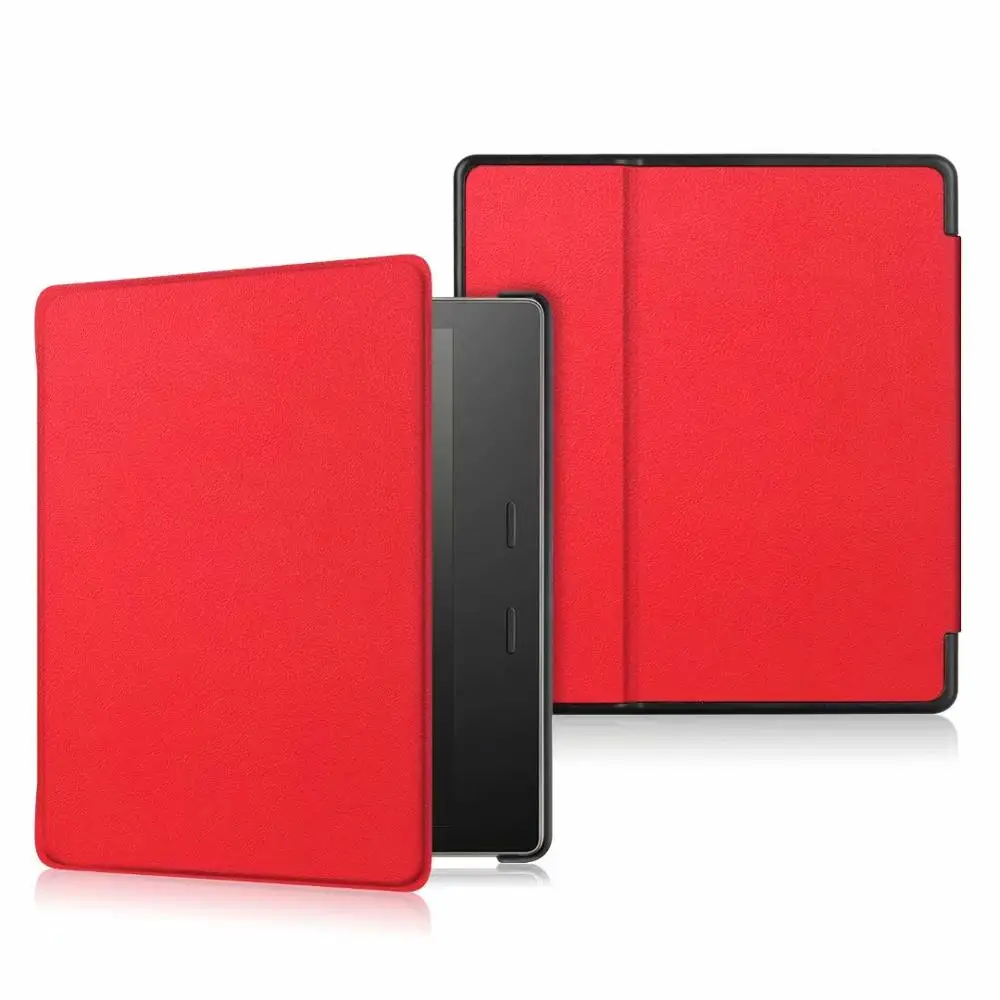 Чехол для Amazon Kindle Oasis 2 3 поколения 7 дюймов флип тонкий умный Авто Пробуждение сна электронная книга обложка+ стилус - Цвет: For Kindle oasis
