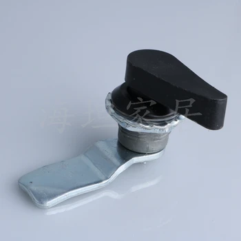 

20pcs Electric cabinet box black handle lock MS714-4 metal cabinet tongue lock MS715-5 lock industrial cabinet lock