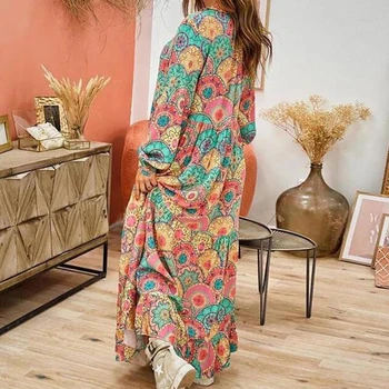 

Printed Dress Prom Dress Sexy V-neck Sleeveless Embroidered Dress Slim-backed Formal Dance Dress Evening Dresses Long