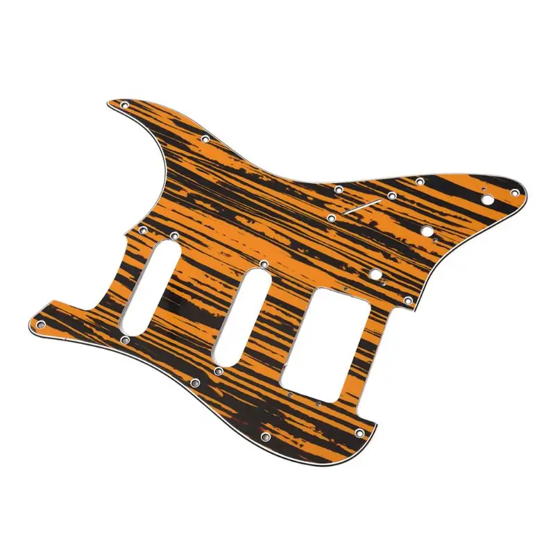GSSH55 3 отверстий для электрогитары Pickguard SSH царапина Пластина для гитары запчасти комплект