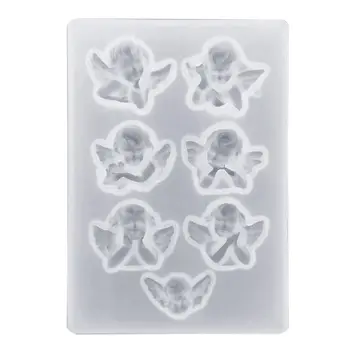 

Little Angel Shape Silicone Mold DIY Clay UV Epoxy Resin Molds Pendant Jewelry Making Mould