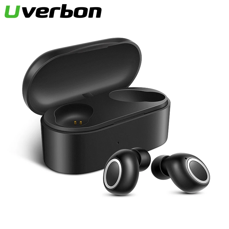 Bluetooth V5.0 наушники Портативный наушники-вкладыши TWS с Беспроводной сенсорный