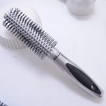 

1Pc High-grade Curly Hair Comb Pear Flower Straight Hair Blow Style Comb Rolling comb, Cylindrical Comb Curl Comb