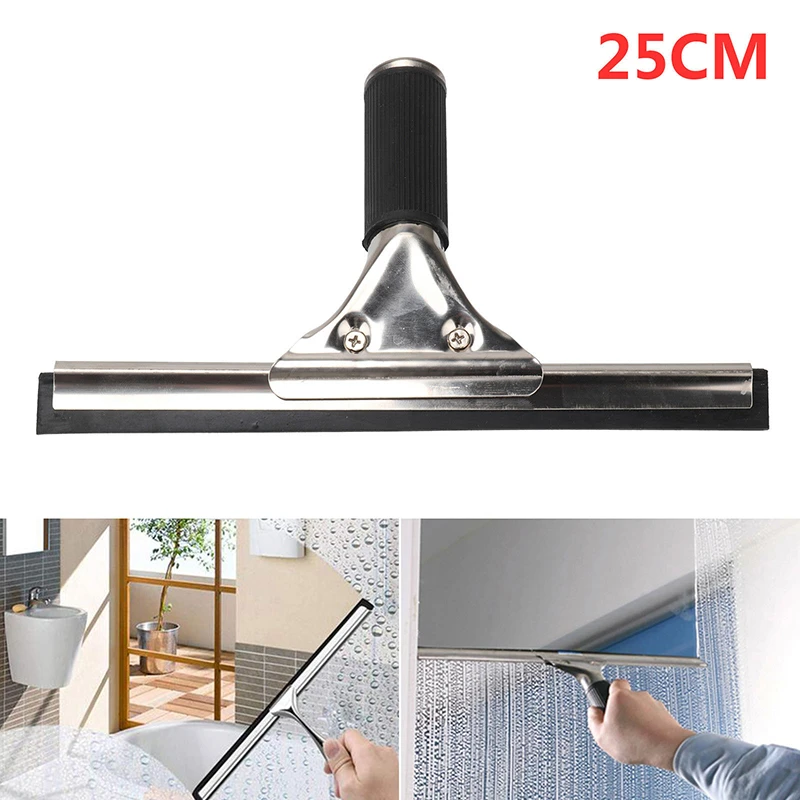 Squeegee Bathroom Suction Hanging Hook Window Squeegees Shower Screen Wiper Pukkr Glass Cleaning Wiper Stainless Steel Squeegee 