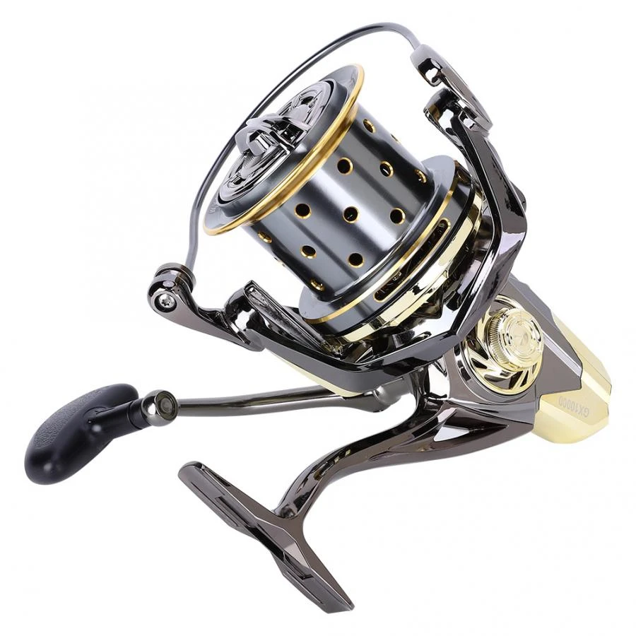 スピニングリール高強度ガイドロッド構造抗海水 25 キロスピニングリールロング撮影gx8000 100 Fishing Reels Aliexpress