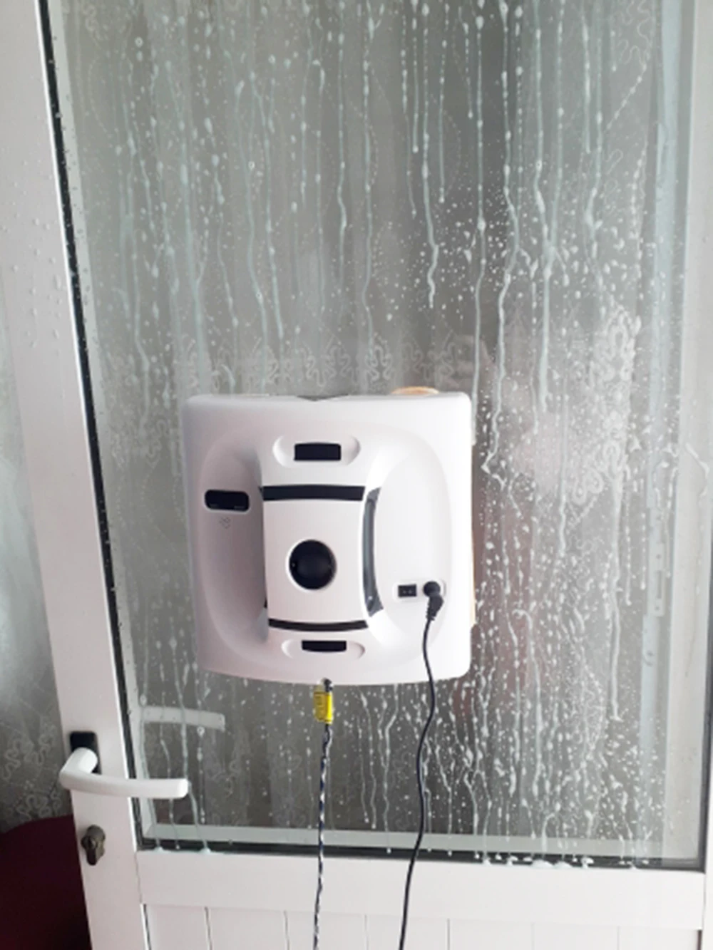Вакуумный окноочиститель автоматический мойщик окон высокий всасывающий анти-падающий пульт дистанционного управления влажная сухая вытирая шайба робот уборочная машина