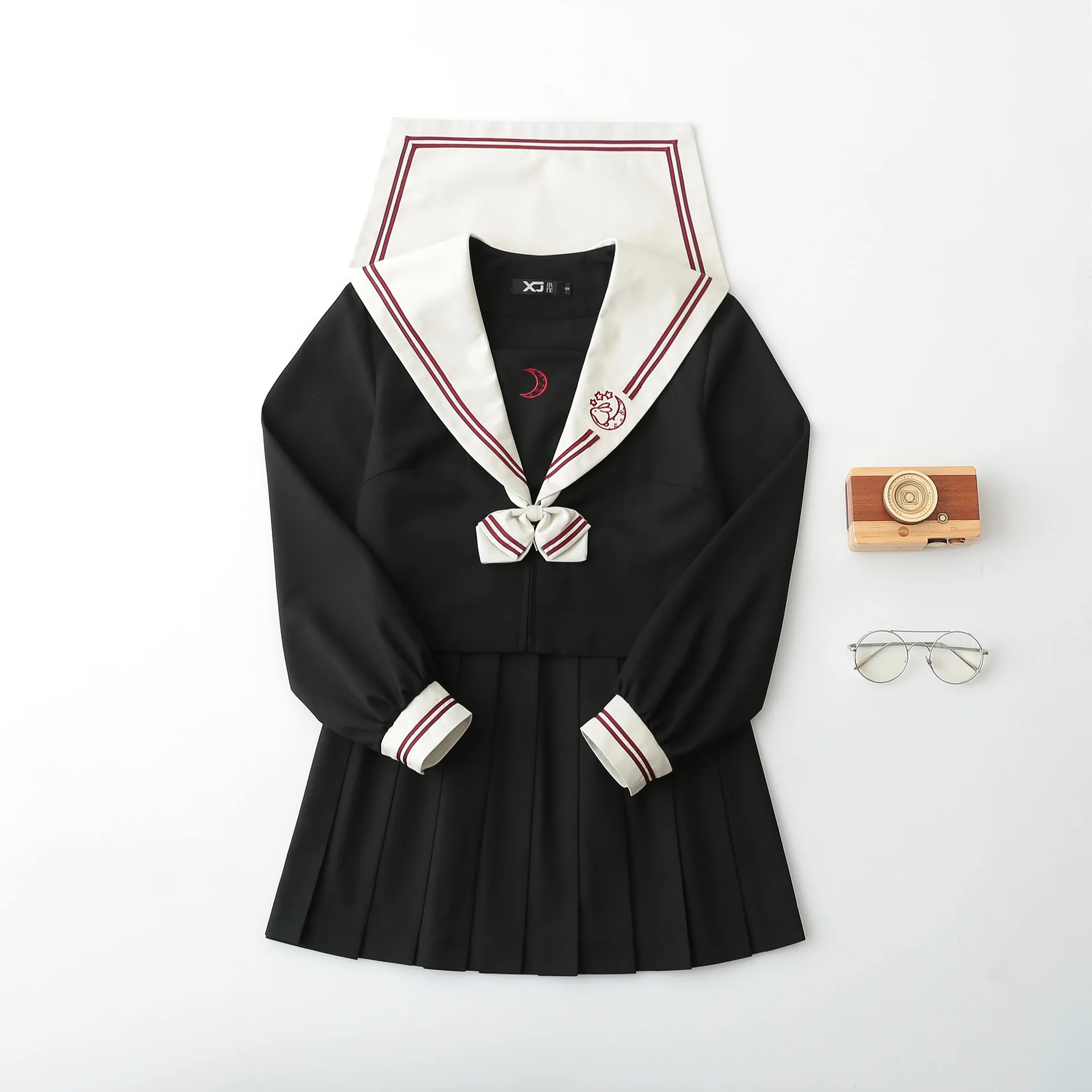 Details about   Japanese High School Uniform Suit JK Cosplay Costume Outfit Sets Long Sleeve 