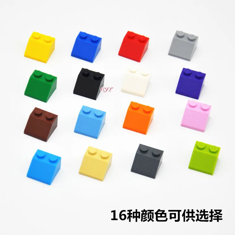 

Cheng Jiale Building Blocks Parts High Brick 2X2 Semi-Oblique Compatible Small Particles Building Blocks 3039 Children'S Educati