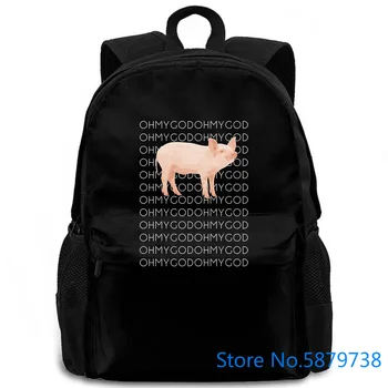 

Shane Dawson Oh My God Pig Print Mens women men backpack laptop travel school adult student