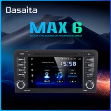 Dasaita TDA7850 2Din " Android 9,0 Автомобильный DVD плеер для автомобиля Audi A3 S3 радио 2003 2004 2005 2006 2007 2008 2009 2011 2013 gps 64G Встроенная память