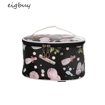 

2020 New Ladies Cosmetic Bag Pu Cosmetic Bag Printing Wash Bag Mass Korean Version of The Zipper Travel Storage Bag