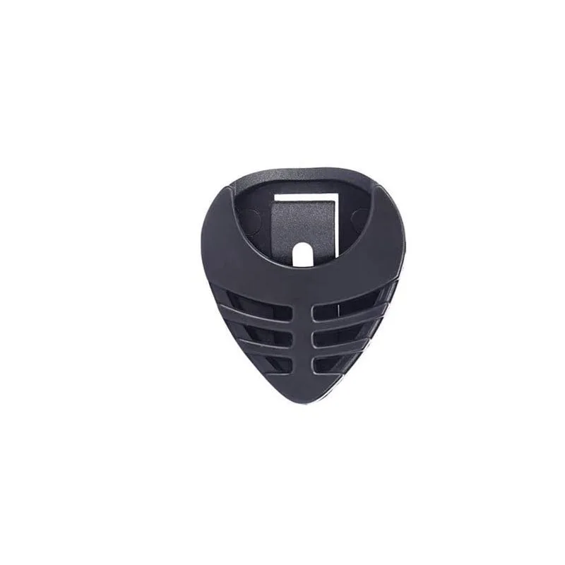 Support Adhésif Pour Médiators De Guitare – Inclut 12 Médiators Celluloïd (3 épaisseurs) – Pour Guitare, Basse, Ukulélé