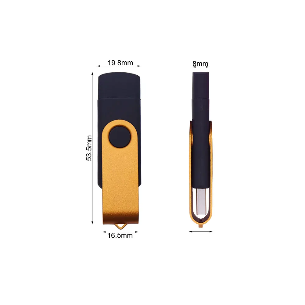 Высокоскоростной микро OTG флеш накопитель USB 3 0 для телефона Android/ПК 4 ГБ 16 8 32