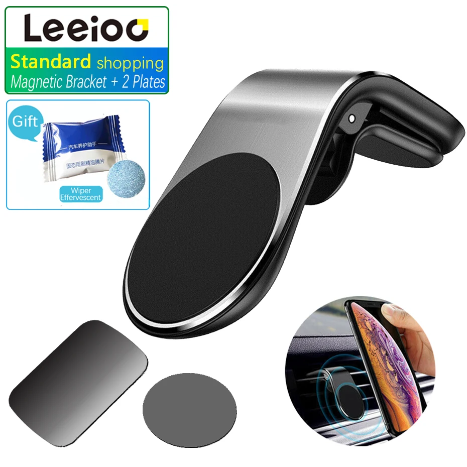 Автомобильный держатель LEEIOO для телефона магнитное крепление подставка