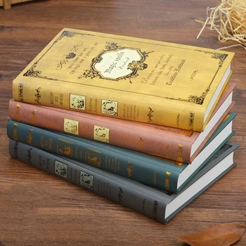 

European Style Retro Notebook Thickened Individual Creativity A5 Notebook Girl Magic Book Diary Female College Students