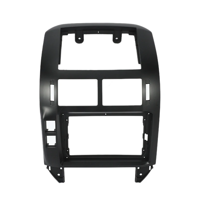 2Din Car DVD Frame Audio Adaptor Dash Trim Facia Panel 9 Inch For-POLO 2004-2011 Double Din Radio Player | Автомобили и мотоциклы