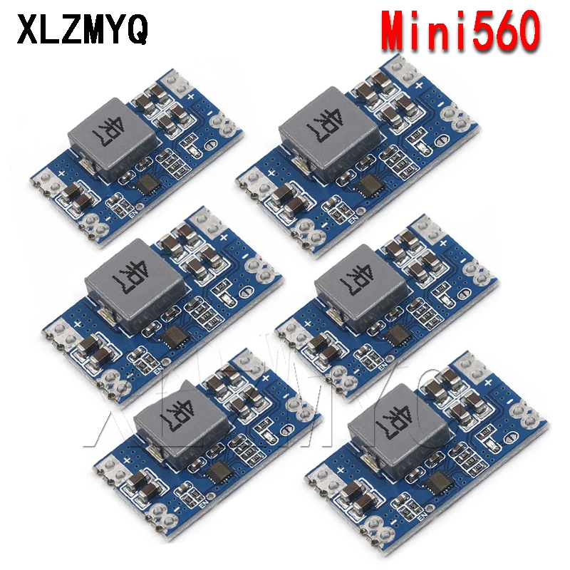 Понижающий модуль mini560 5 А 10 шт. DC-DC источник стабилизированного напряжения выход 3