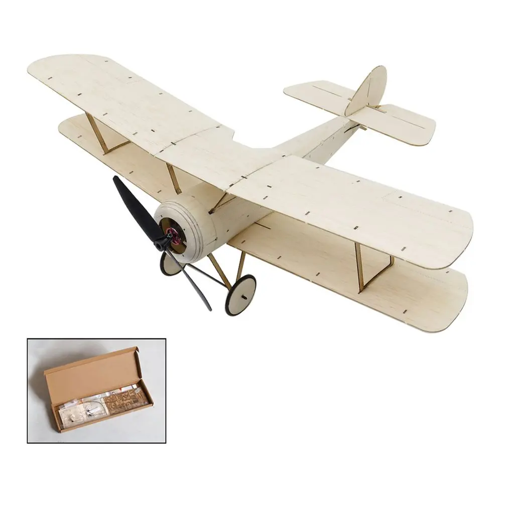 K6 набор/Электронный Sopwith Pup RC самолет Balsa дерево 378 мм Warbird Самолет комплект с
