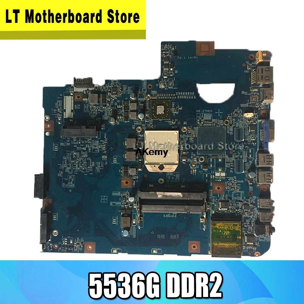 Материнская плата для ноутбука For Acer aspire 5536 5536G MBP4201003 48.4CH01.021 DDR2 STOCKET FS1 | Компьютеры