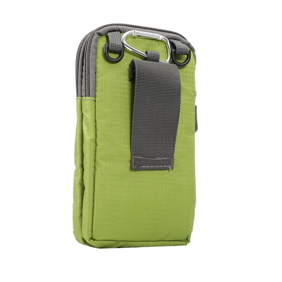 Universal Small Crossbody Cell Phone Bag Zipper Waterproof Nylon Shoulder Pocket Messenget Cross Body Earphone Bag Case Wallets  (29)