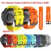 26 20 22mm Sport Silicone Watchband Wriststrap for Garmin Fenix 6X 6 6S Pro 5X 5 5S Plus 3 3HR  Easy Fit Quick Release wirstband ► Photo 1/6