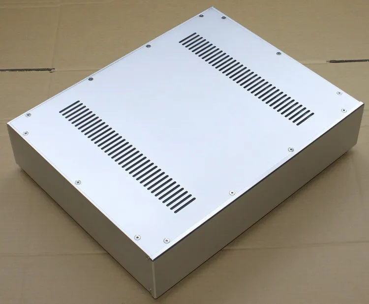 DIY AMP 430*92*340 мм WA52 полностью алюминиевый усилитель шасси Предварительный ламповый