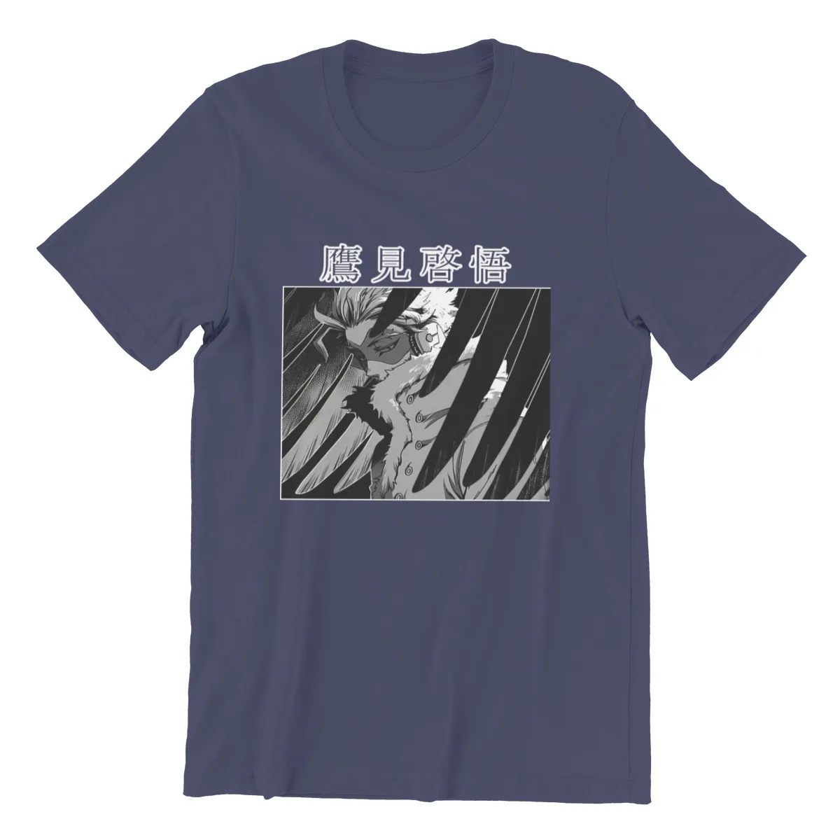 hawks my hero academia Japan Anime Essentials Games Couples Unisex T-Shirts Men Cotton Tshirt Tees Tops Harajuku Streetwear | Мужская