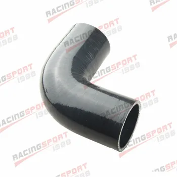 

New 4 Ply 2.75" Inch 70mm 90 Degree Silicone Hose Coupler Pipe Turbo Black/red/Blue
