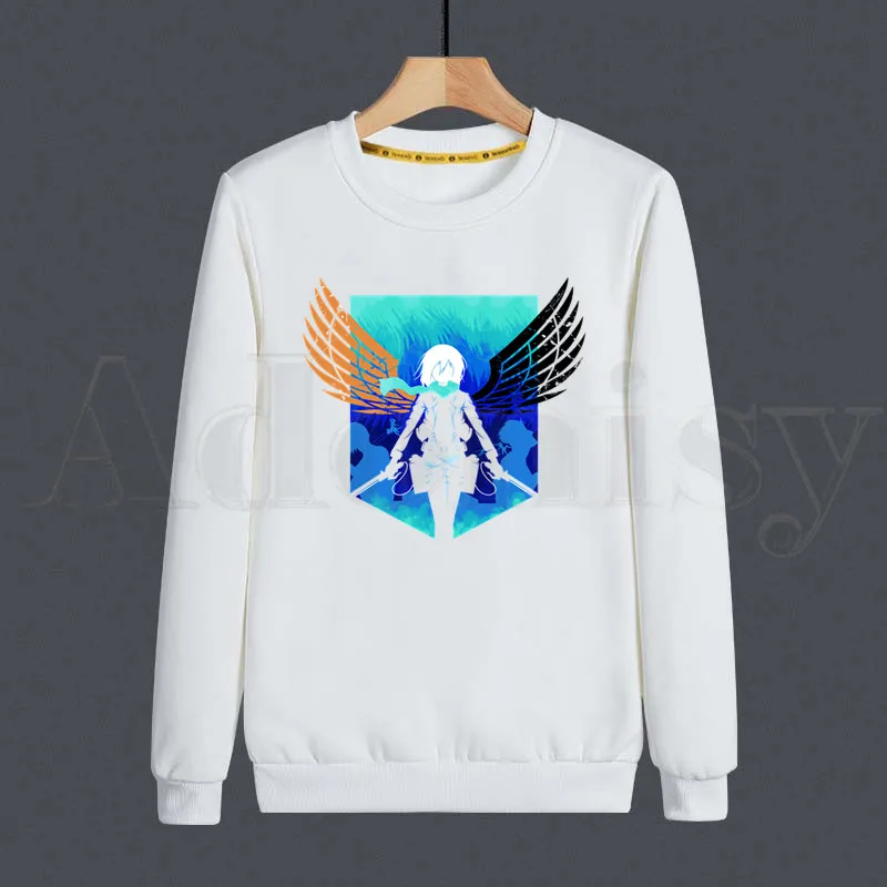 Japanese Anime Shingeki No Kyojin Attack On Titan Men Hoodies Sweatshirt Print Trend Clothes Hip-Hop Male Crewneck Hoodies Men Japanese Anime Shingeki No Kyojin Attack On Titan Men Hoodies Sweatshirt Print Trend Clothes Hip-Hop Male Crewneck Hoodies Men