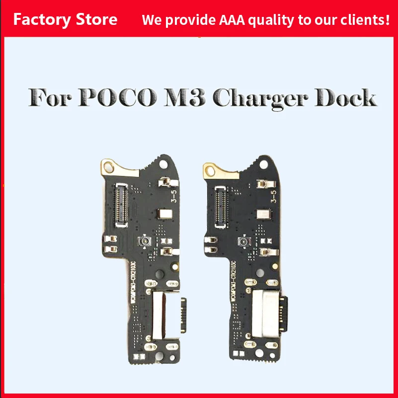 Оригинальный USB-порт для Xiaomi Poco M3 Зарядное устройство Док-станция разъем зарядная