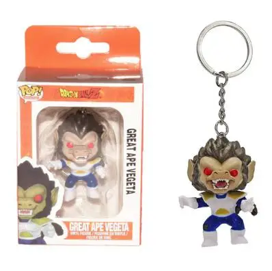 Funko Pop в стиле аниме «Драконий жемчуг зет сын Goku vegeta героя аниме «Наруто Одна деталь брелок виниловые Фигурки Коллекционная кукла модель игрушки - Цвет: 4