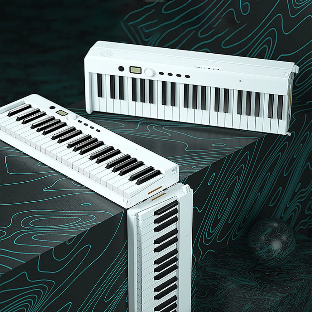 Piano numérique Portable pliable à 88 touches, Instrument de musique  multifonctionnel, clavier électronique pour étudiants - AliExpress