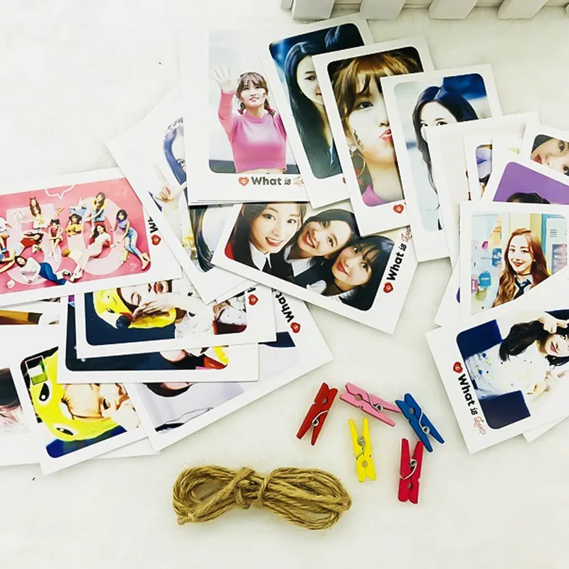 32 шт./компл. k-pop EXO два раза альбом Seventeen самодельная бумага Lomo карты фото плакат в виде карты HD фотостудии вентиляторы коллекция подарок