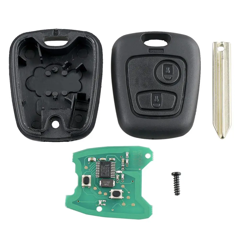 Автомобильный ключ дистанционного управления 2 кнопки 433 МГц для ...