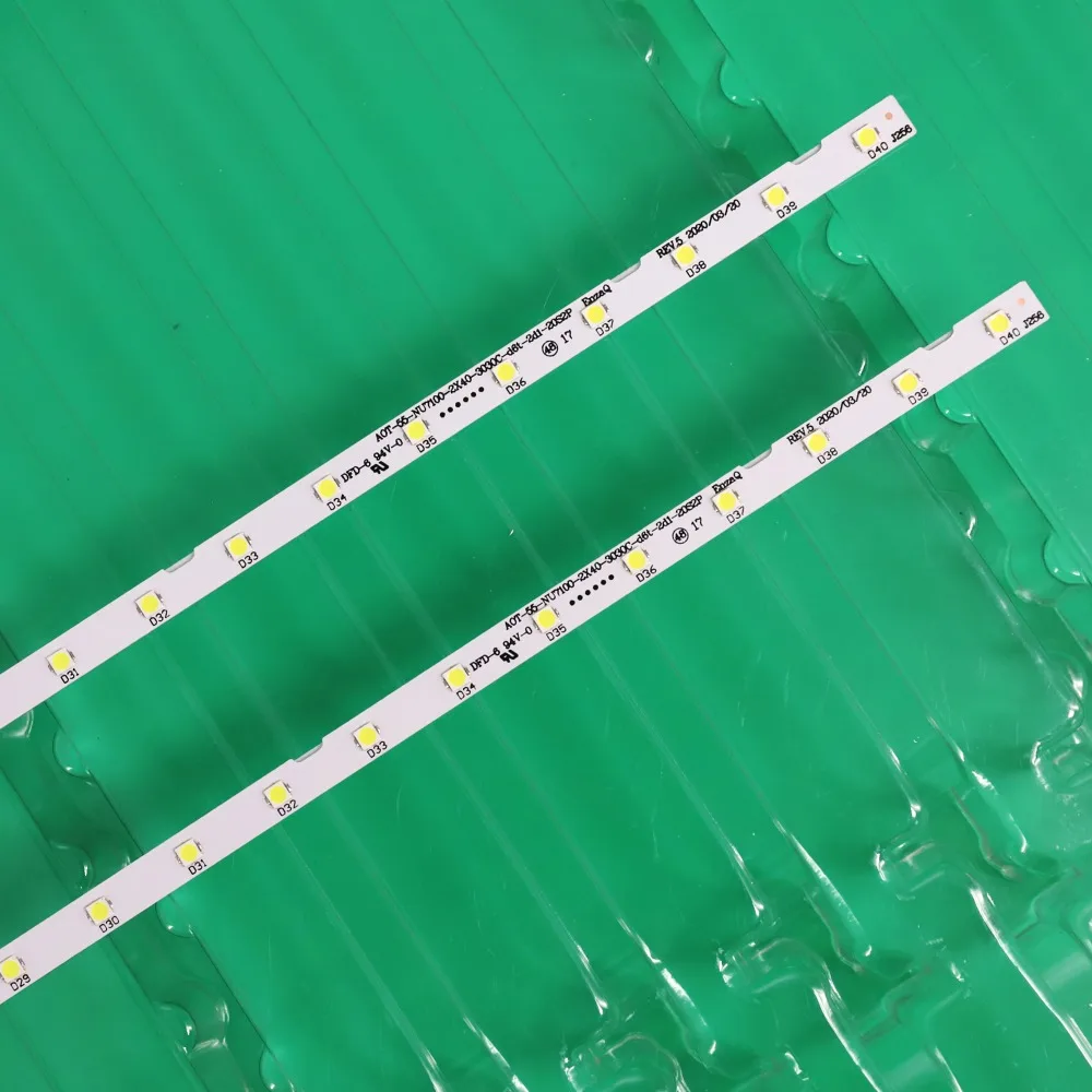 2pcs/Lot LED Backlight Strip for Samsung 55NU7100/UE55NU7300 Description Image.This Product Can Be Found With The Tag Names Cheap Industrial Computer Accessories, Computer Office, High Quality Computer Office, Industrial Computer Accessories