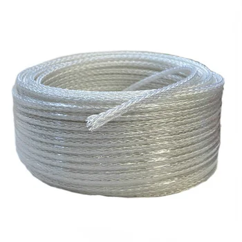 

Vinshle 8ag OCC Single Crystal Silver Tone fever audio signal wire braiding speaker power wire braiding signal wire