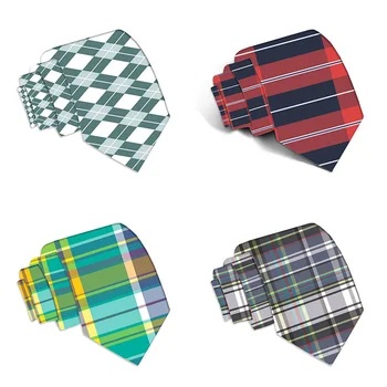 

Men's Ties Colorful Stripe Flower Floral 8cm 3D Printed Necktie Accessories Daily Wear Cravat Wedding Party Gift 5LD13