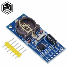 1 шт. отлично это PCF8563 PCF8563T 8563 IIC часы реального времени RTC Модуль платы хорошо, чем DS3231 AT24C32 3,3 В