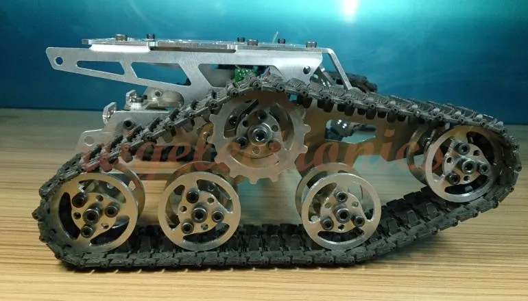 DIY металлический rc Танк умный робот танк шасси гусеничный пульт дистанционного управления Wallee шасси Робот Танк модель Cardiy игрушки для детей