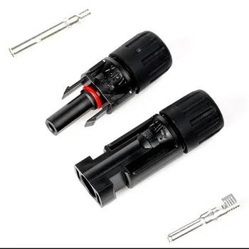 

5PCS Connector DC Solar Panel Mouted Connector for inverter M12 Thread Solar Panel Connector Pairs Male Female