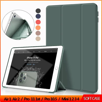

For iPad Air 1st 2013 Air 2 2014 Case Pro 10.5 2017 Pro 11 1st Gen 2018 Cover Funda for iPad Mini 1 Mini 2 Mini 3 Mini4 Capa