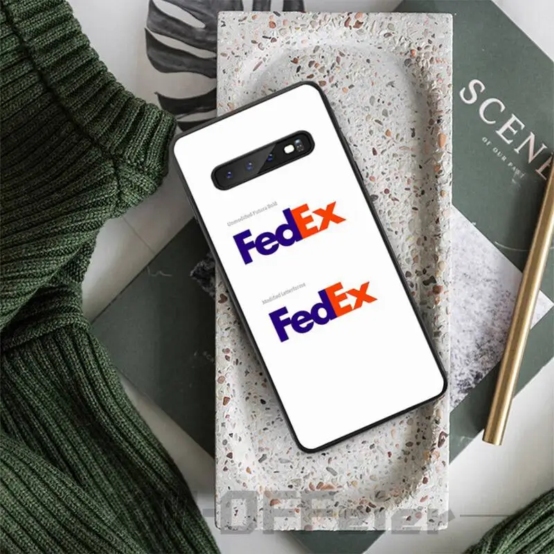Креативный чехол с логотипом DHL оболочка чехлы для samsung galaxy A10 A20 A30S A40 A50 A51 A70 A71 note 8 9