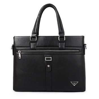 

Men's Leather Messenger Bag Business Briefcase Casual Leather Shoulder Bag Waterproof Notebook Tote Men's Office Bag Travel Bag