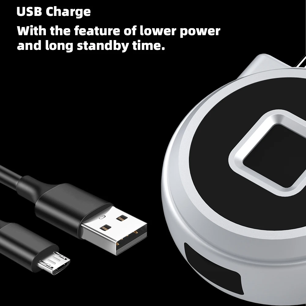 Anytek P10 замок отпечатков пальцев 20 комплектов отпечатков пальцев с usb-портом для зарядки светодиодный свет для пикапов грузовиков велосипедов гаражи двери