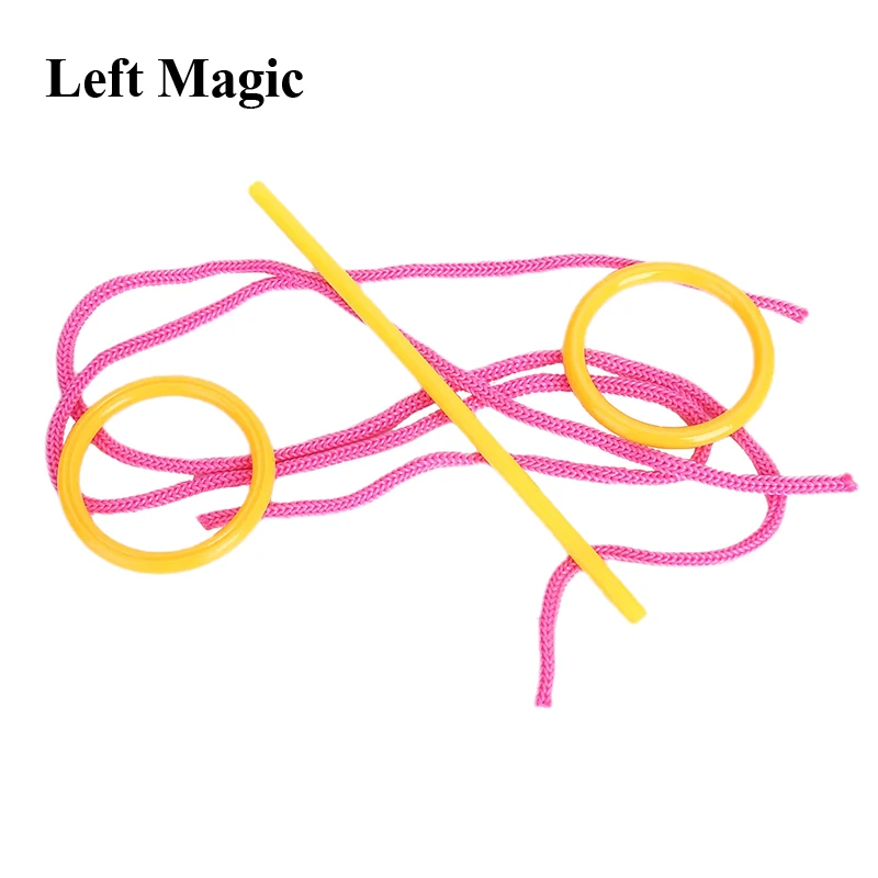 Ring Escape Trucchi Magici Loop Off The Rope Puntelli Magici Close Up Street Magic For Children Regalo Illusione Espedienti Mentalismo