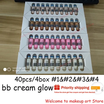 

5ML 10pcs/box Mesowhite BB Cream stayve Starter Kit mixed color BB Booster Foundation Makeup Base Brightening Treatment