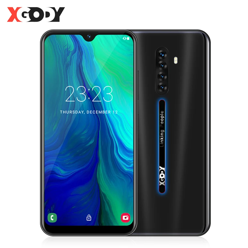  XGODY Note 8 4G Smartphone Android 9.0 6.3 Inch Waterdrop Screen 2GB 16GB MTK6737 8MP Dual Camera 2