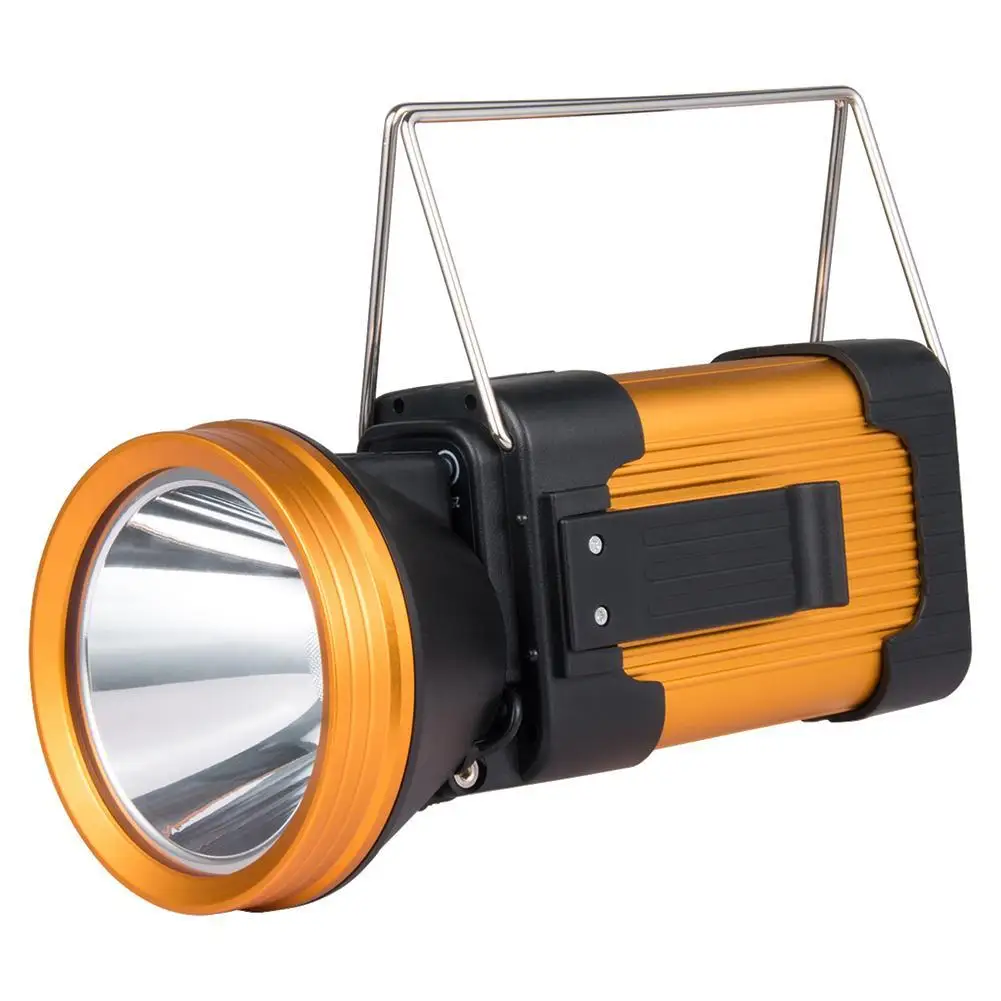 Portable LED Flashlights With Handle Flashlight Multi-function Emergency