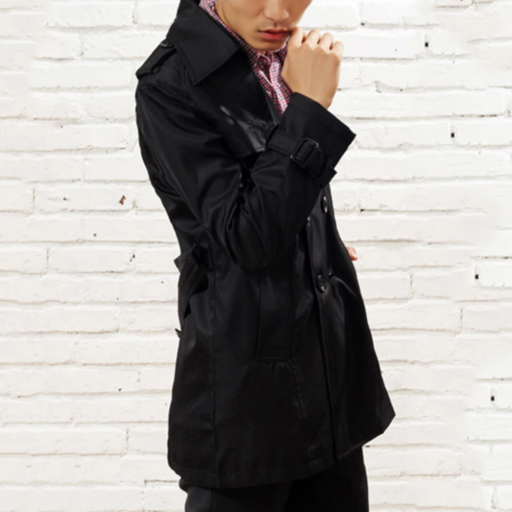 Однотонный двубортный Тренч в британском стиле; зимняя теплая Вельветовая куртка в деловом стиле; ; пальто
